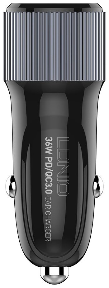 Зарядное устройство LDNIO C510Q Lightning черный купить,NaN