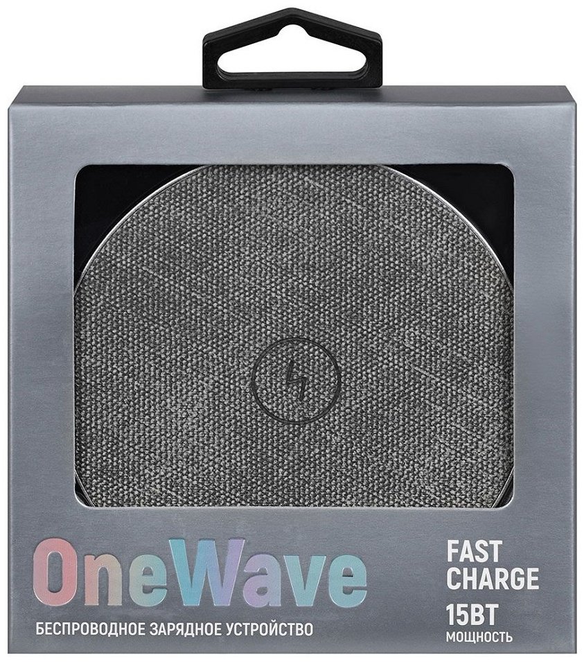 Зарядное устройство TFN OneWave TFN-QI15 15W серебристый
