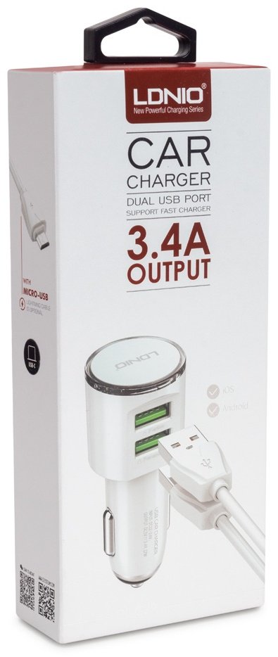 Зарядное устройство LDNIO DL-C29 Type-C белый - ForteMarket Зарядное устройство LDNIO DL-C29 Type-C белый купить,0