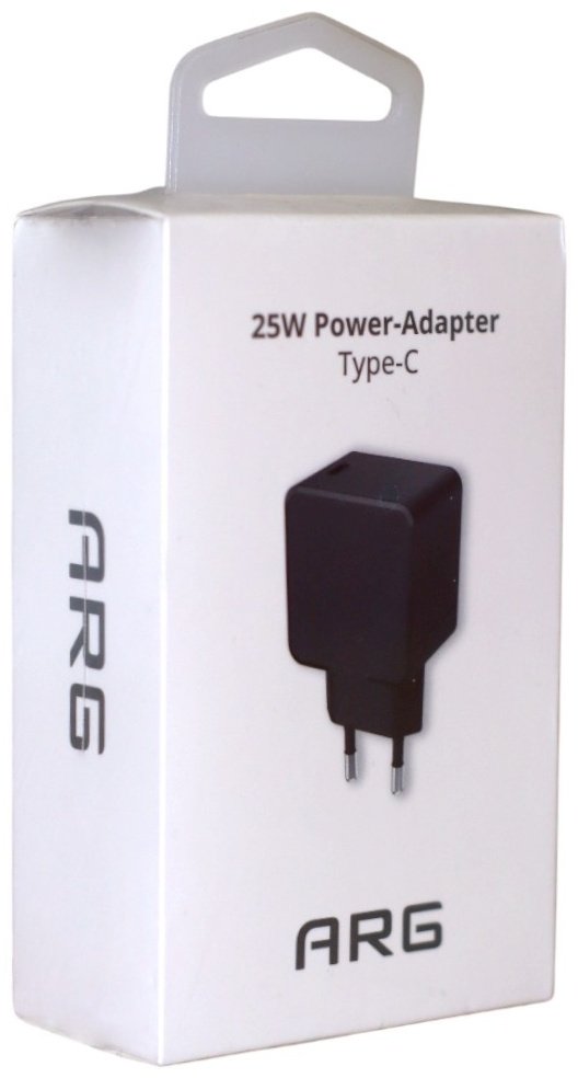 Зарядное устройство ARG ARGTB701 25W USB Type-C черный купить,0