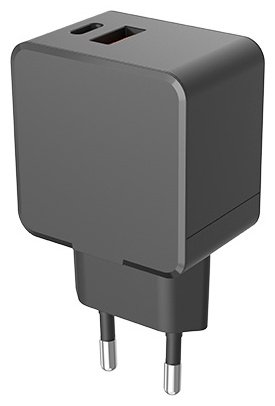 Зарядное устройство ARG ARGTB702 25W USB Type-C, USB черный