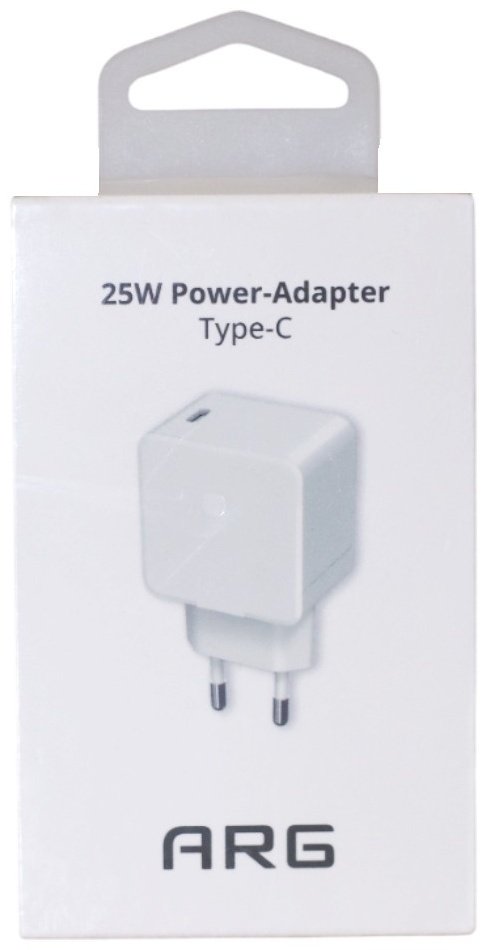 Зарядное устройство ARG ARGTW701 25W USB Type-C белый