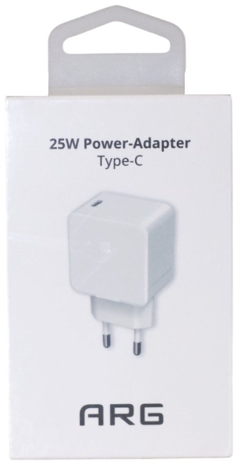 Зарядное устройство ARG ARGTW701 25W USB Type-C белый