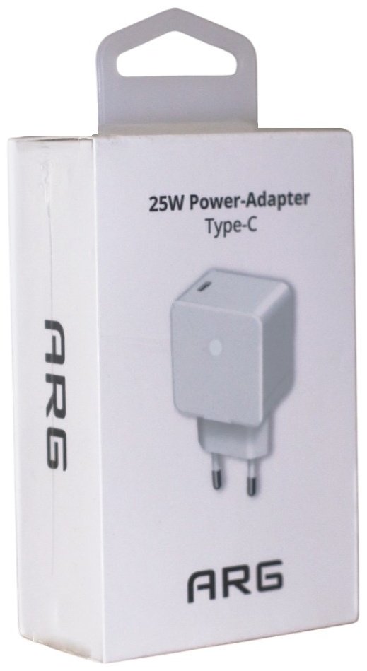 Зарядное устройство ARG ARGTW701 25W USB Type-C белый