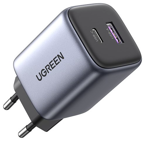 Зарядное устройство Ugreen CD350 15539 USB Type-C, USB серый купить,NaN
