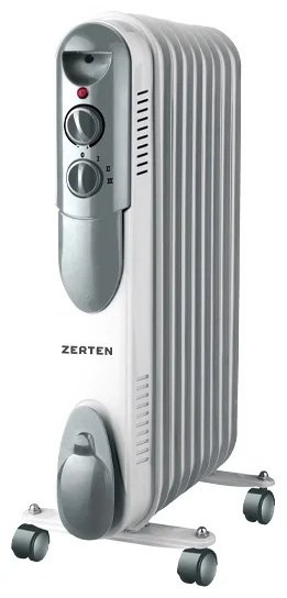 Масляный радиатор Zerten UZT-20 белый