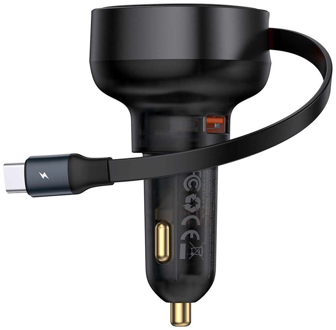 Зарядное устройство Baseus Enjoyment Pro U&#43;C Cable 60W черный