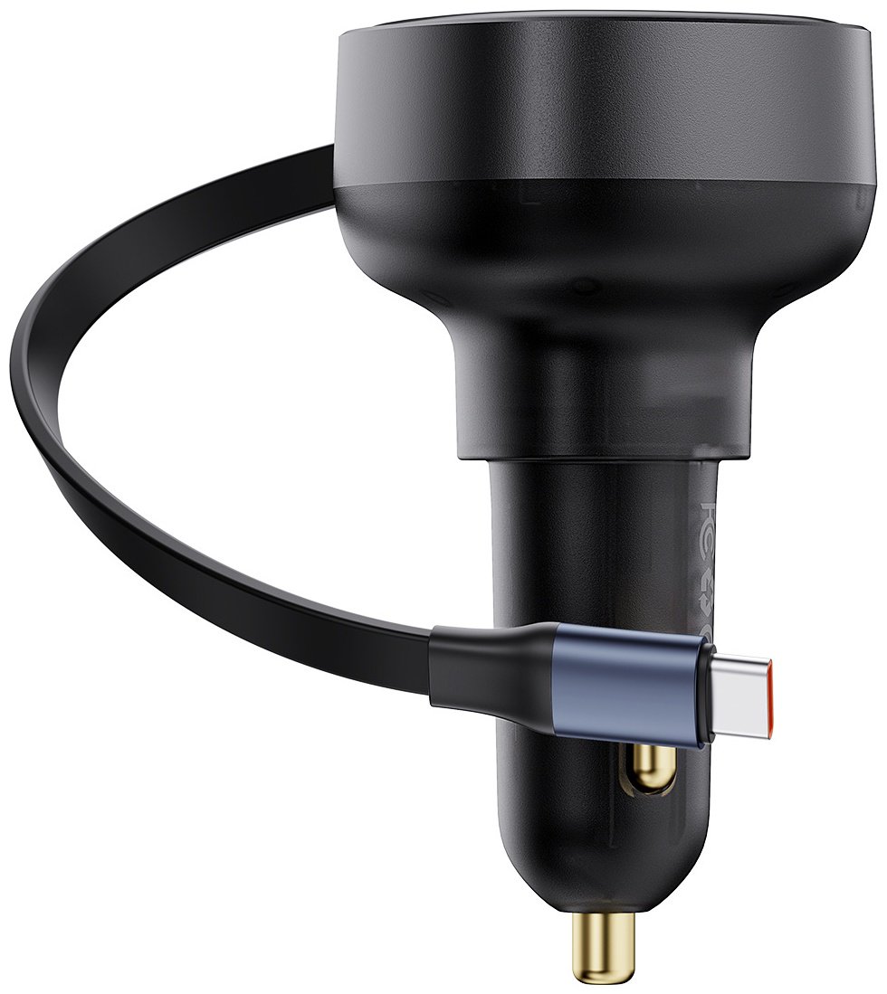Зарядное устройство Baseus Enjoyment Pro C &#43; C Cable 60W USB Type-C черный купить,0