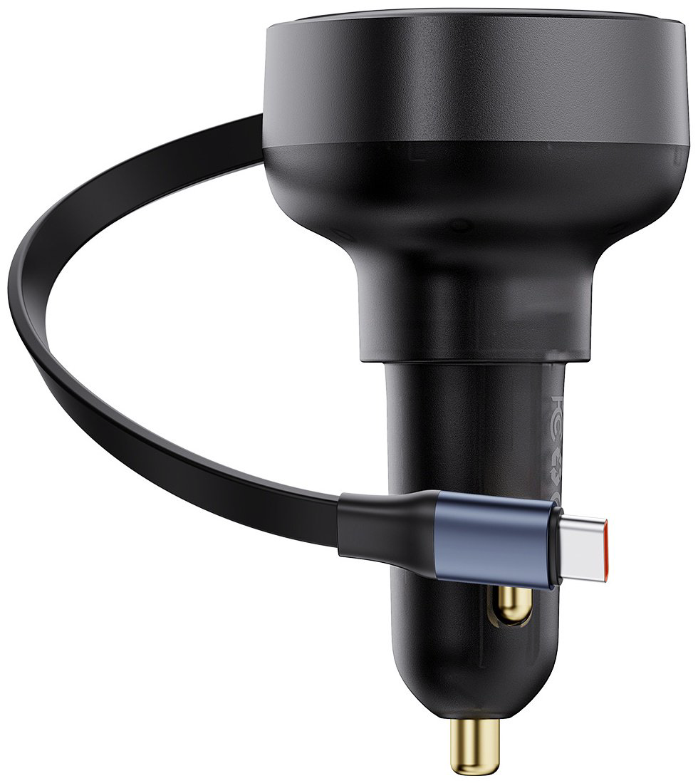 Зарядное устройство Baseus Enjoyment Pro C + C Cable 60W USB Type-C черный купить,NaN