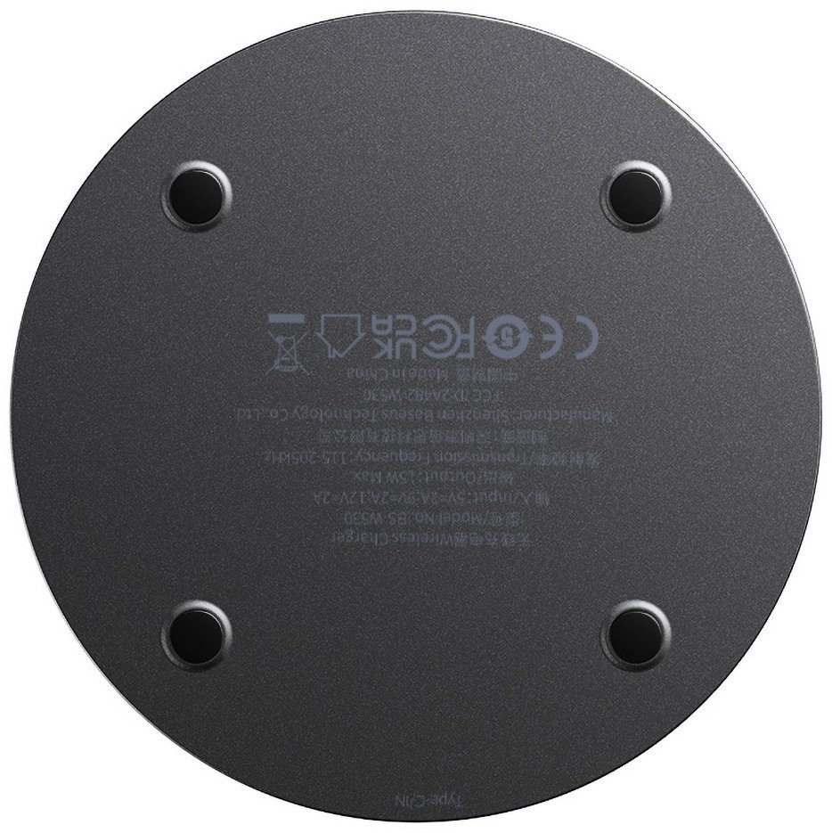 Зарядное устройство Baseus Simple 2 Qi 15W USB Type-C черный купить,NaN