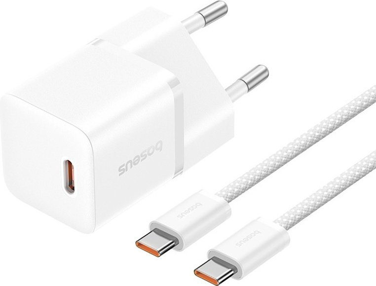 Зарядное устройство Baseus GaN5 mini 1C 20W USB Type-C белый купить,NaN