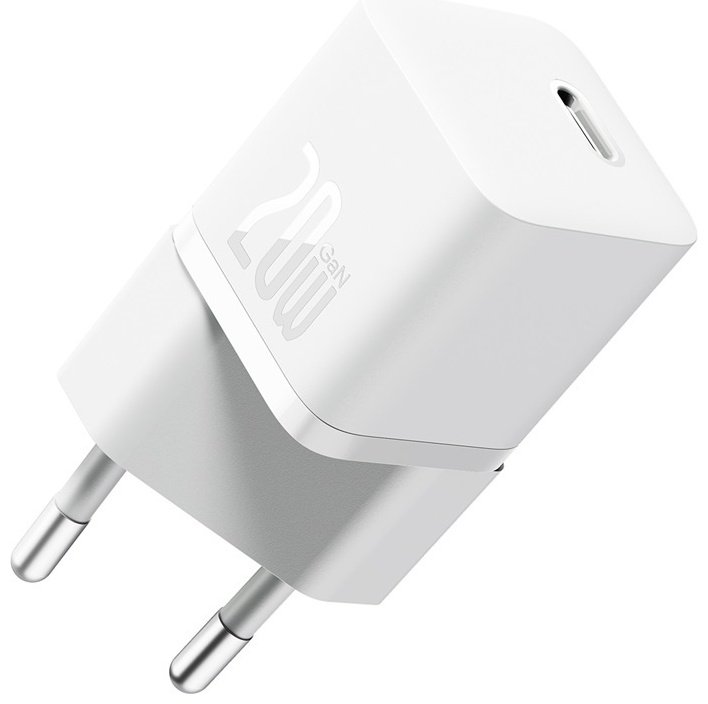 Зарядное устройство Baseus GaN5 mini 1C 20W USB Type-C белый - ForteMarket Зарядное устройство Baseus GaN5 mini 1C 20W USB Type-C белый купить,0
