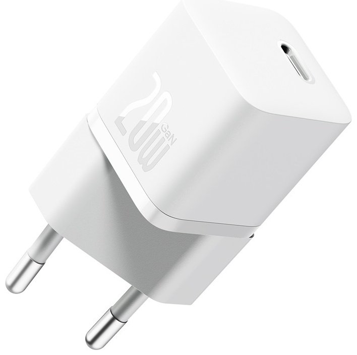 Зарядное устройство Baseus GaN5 mini 1C 20W USB Type-C белый купить,NaN
