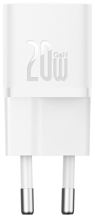 Зарядное устройство Baseus GaN5 mini 1C 20W USB Type-C белый - ForteMarket Зарядное устройство Baseus GaN5 mini 1C 20W USB Type-C белый купить,0