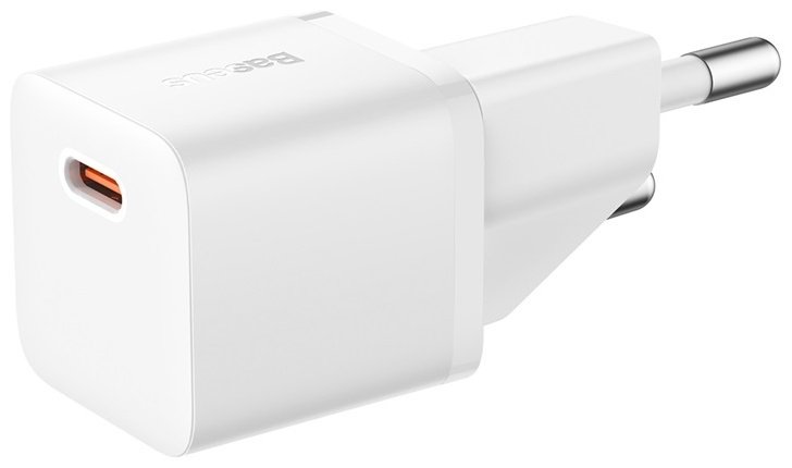 Зарядное устройство Baseus GaN5 mini 1C 20W USB Type-C белый - ForteMarket Зарядное устройство Baseus GaN5 mini 1C 20W USB Type-C белый купить,0