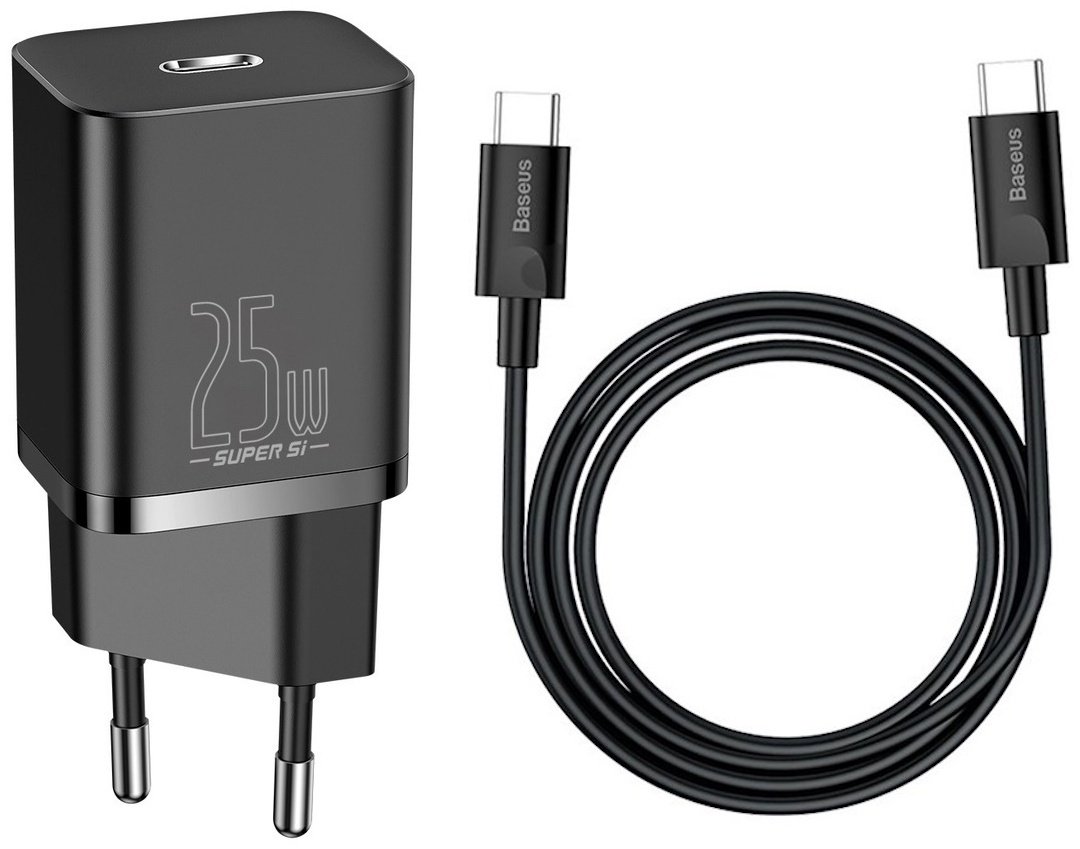 Зарядное устройство Baseus TZCCSUP-L01 25W черный