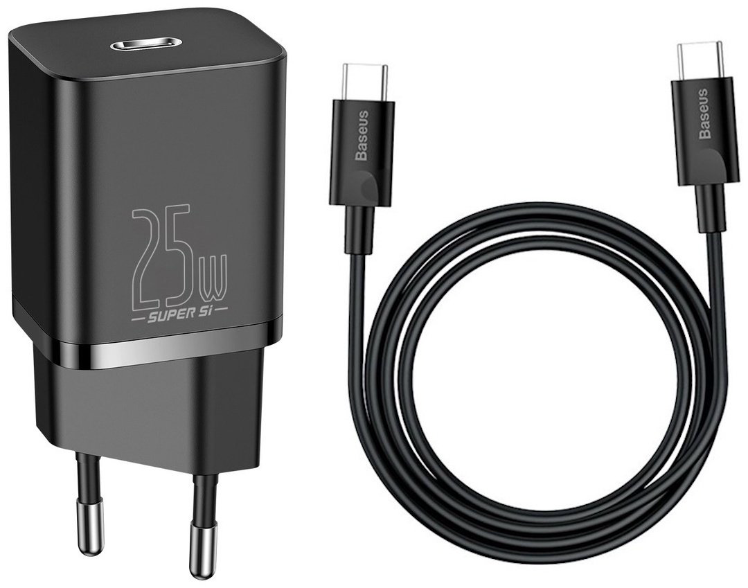 Зарядное устройство Baseus TZCCSUP-L01 25W черный