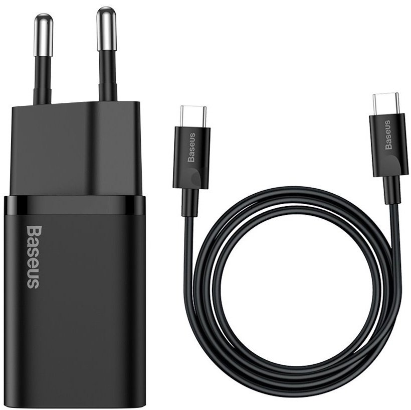 Зарядное устройство Baseus TZCCSUP-L01 25W черный купить,0