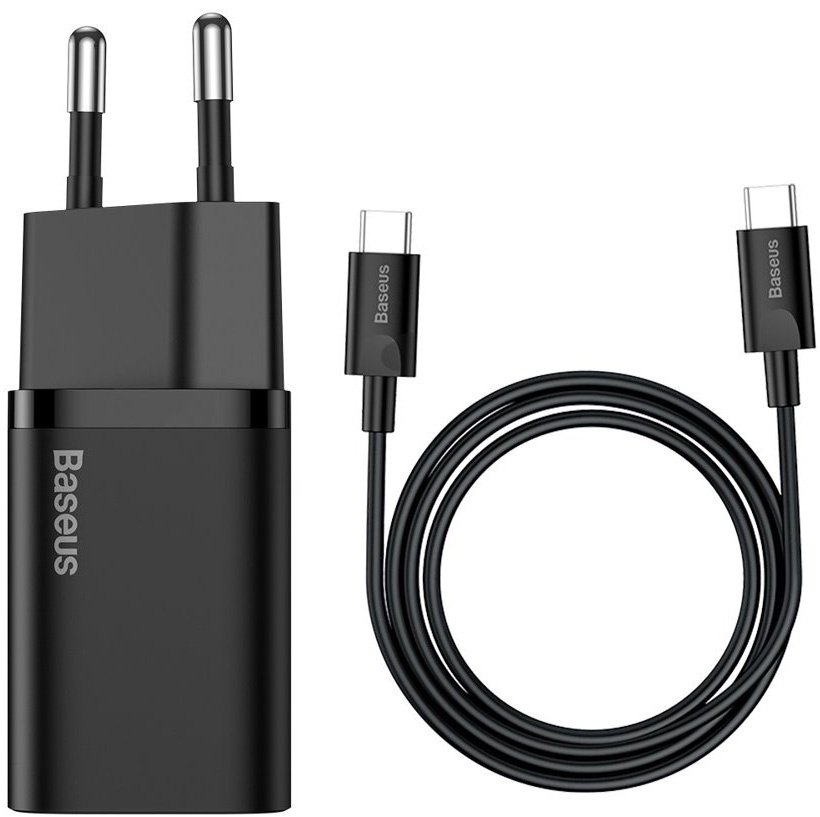 Зарядное устройство Baseus TZCCSUP-L01 25W черный купить,NaN