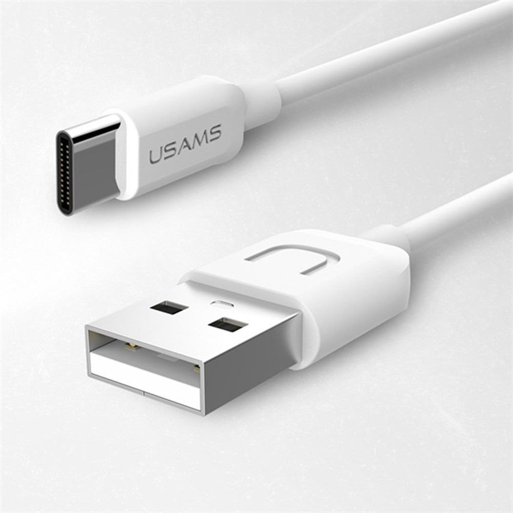 Зарядное устройство Usams T48 USB Type-C, USB белый купить,0