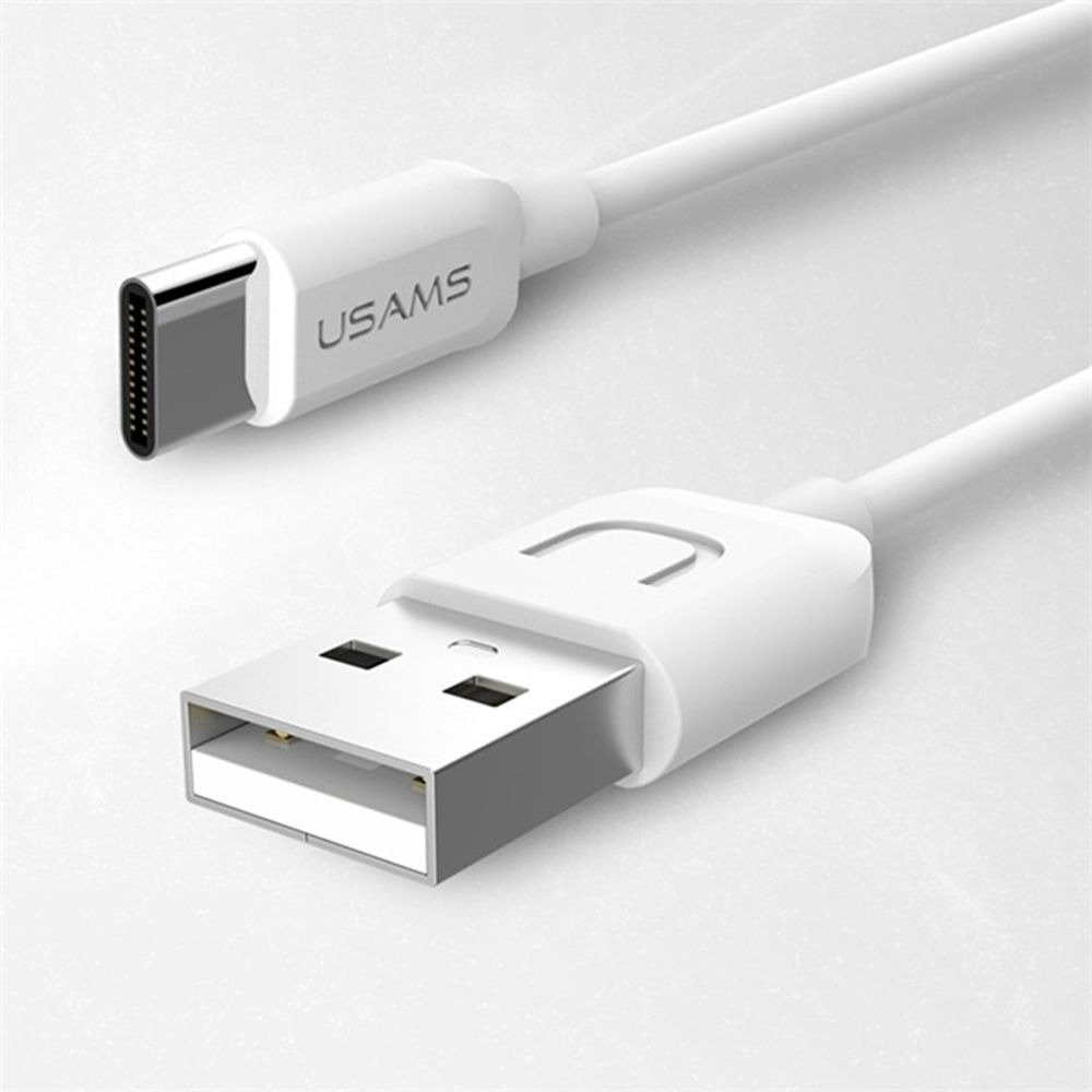 Зарядное устройство Usams T48 USB Type-C, USB белый купить,4690