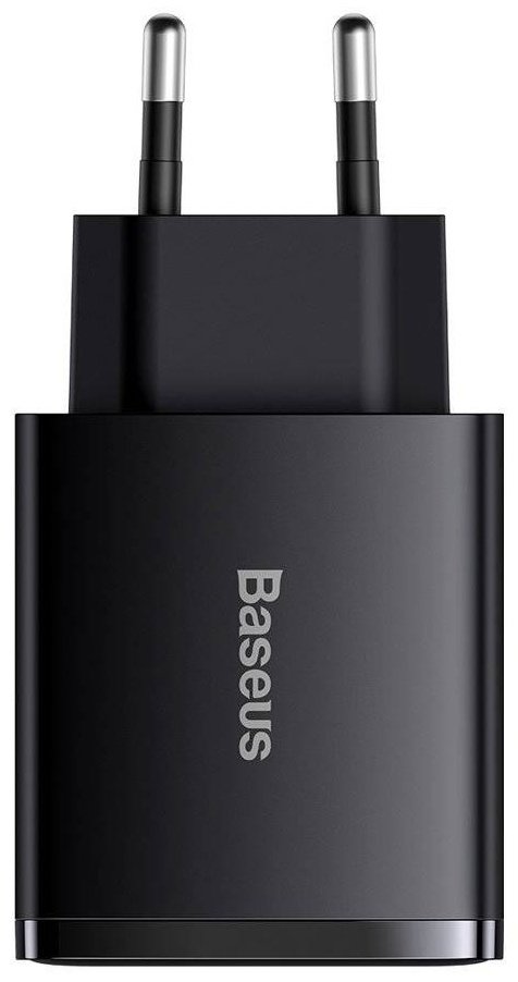 Зарядное устройство Baseus Compact 2U+C CCXJ-E01 черный - ForteMarket Зарядное устройство Baseus Compact 2U+C CCXJ-E01 черный купить,0