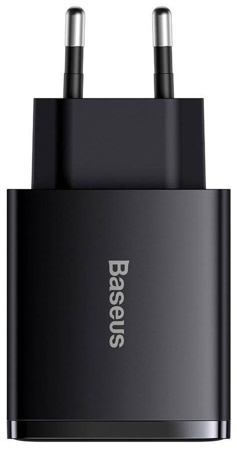 Зарядное устройство Baseus Compact 2U+C CCXJ-E01 черный купить,NaN