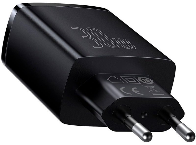 Зарядное устройство Baseus Compact 2U+C CCXJ-E01 черный - ForteMarket Зарядное устройство Baseus Compact 2U+C CCXJ-E01 черный купить,0
