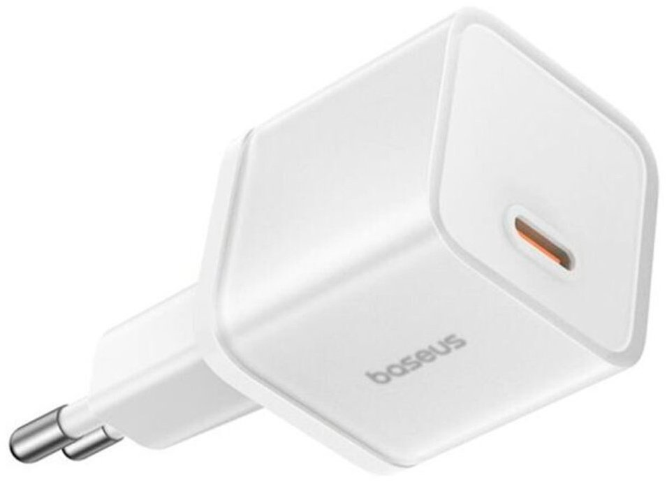Зарядное устройство Baseus GaN5S 1C 30W USB Type-C белый