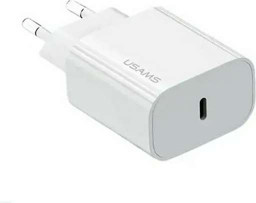 Зарядное устройство Usams CC226TC01 USB Type-C белый