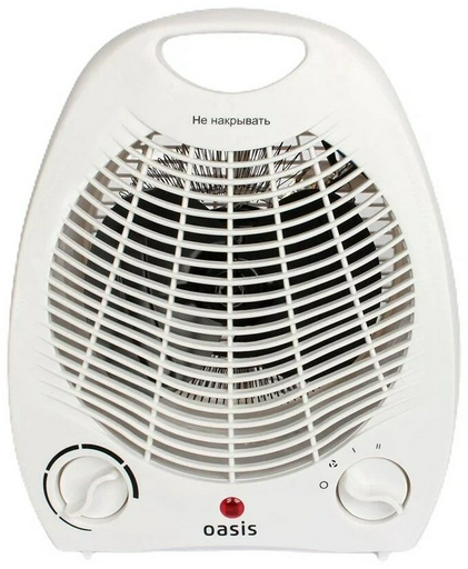 Тепловентилятор Oasis SB-20 R(F) белый