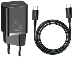 Зарядное устройство Baseus TZCCSUP-L01 25W черный