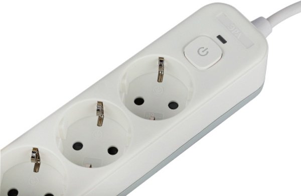 Сетевой фильтр ЭРА USF-4es-1,5m-2xUSBAC-W 1.5 м