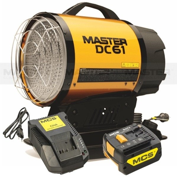 Тепловентилятор Master Master DC 61 желтый