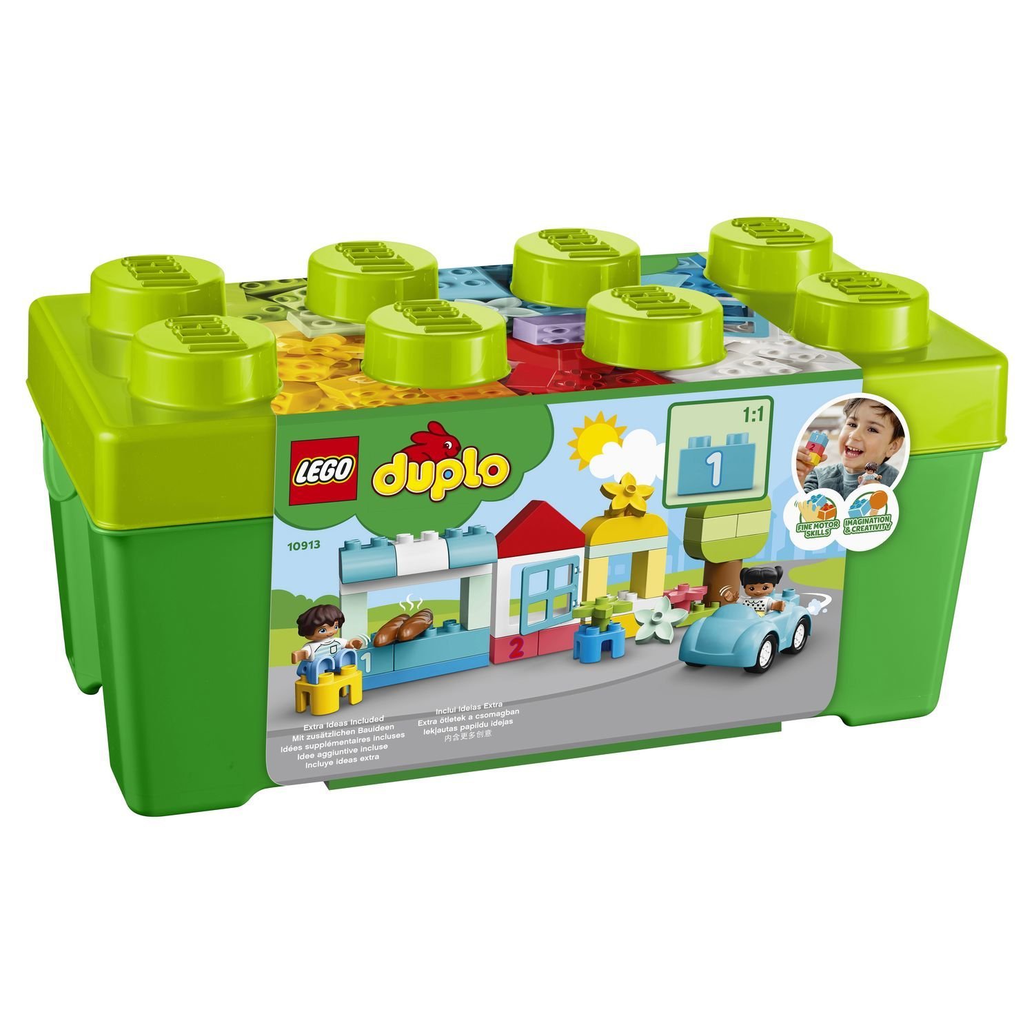 Конструктор Lego Duplo Коробка с кубиками 10913 купить,0