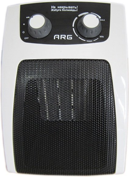 Тепловентилятор ARG W-HC1603 белый-черный