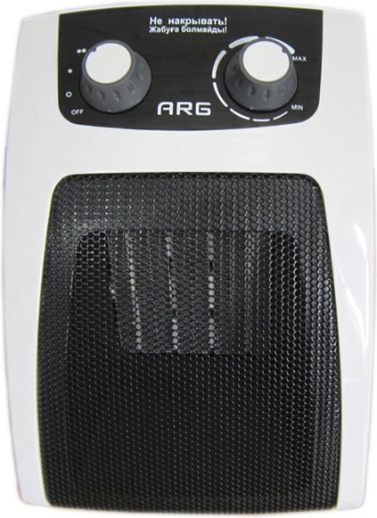 Тепловентилятор ARG W-HC1603 белый-черный
