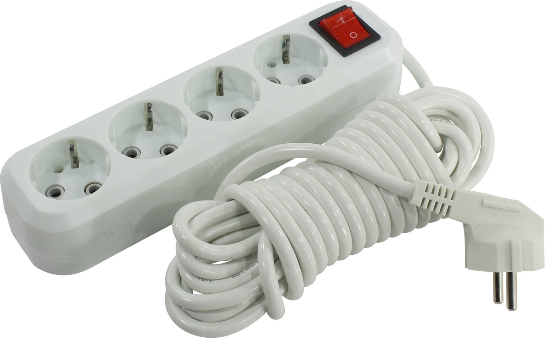 Удлинитель Smartbuy SBE-16-4-05-ZS 5 м