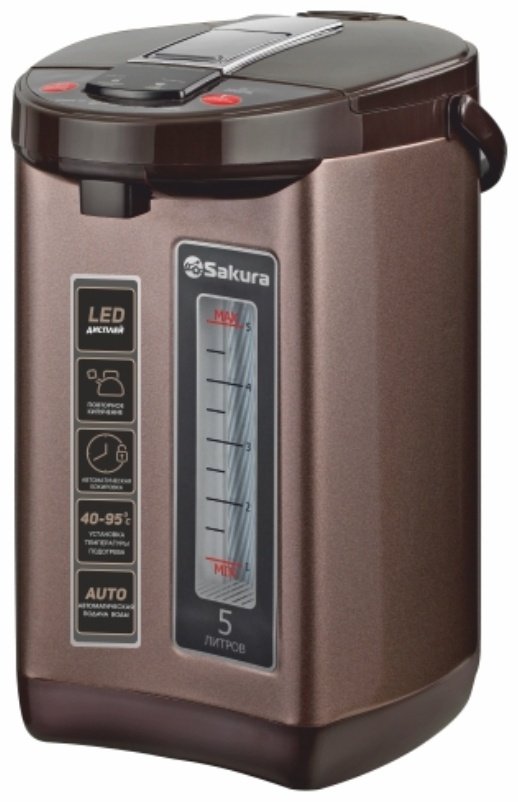 Термопот SAKURA SA-1365BR бронзовый