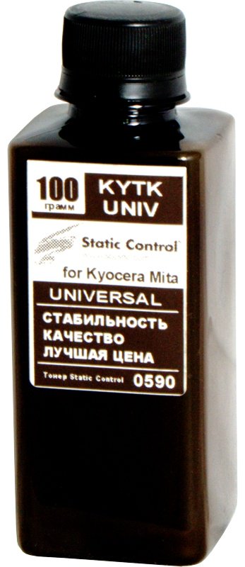 Тонер Static Control KYTKUNIV.100g (0040590) черный