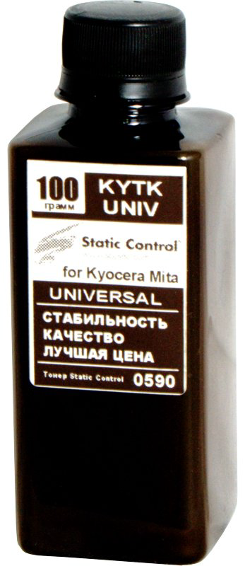 Тонер Static Control KYTKUNIV.100g (0040590) черный