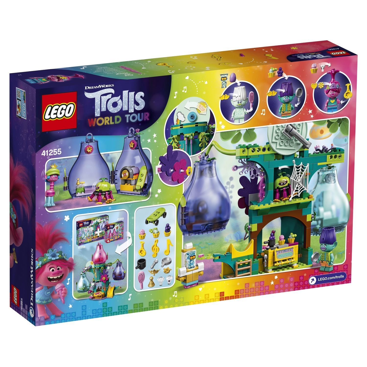 Конструктор Lego Trolls Праздник в Поп-сити 41255 купить,NaN