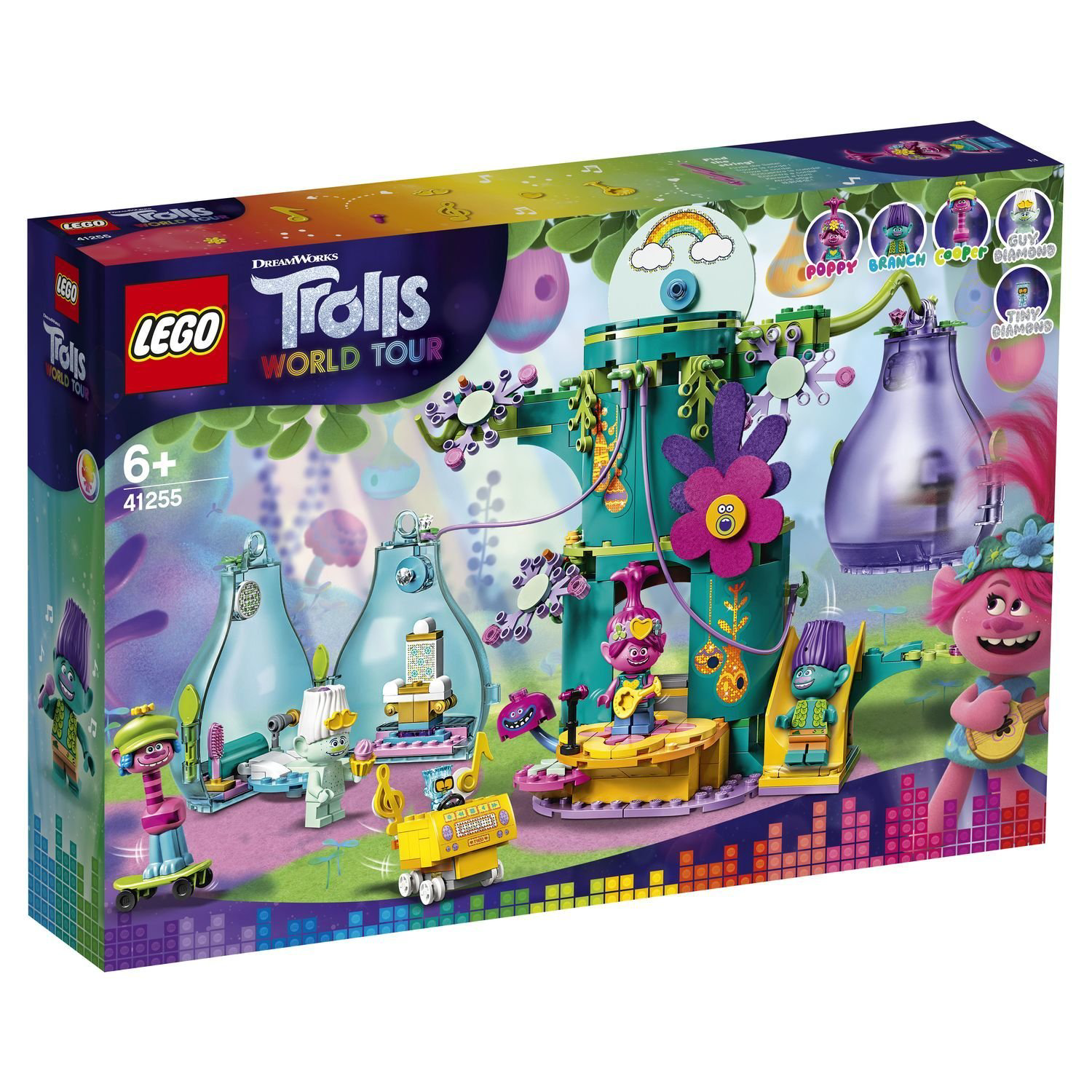 Конструктор Lego Trolls Праздник в Поп-сити 41255 купить,NaN