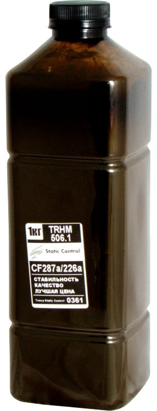 Тонер Static Control TRHM506.1kg (0040361) черный