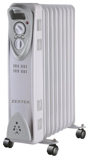 Масляный радиатор Zerten MRS-20 серый купить,NaN