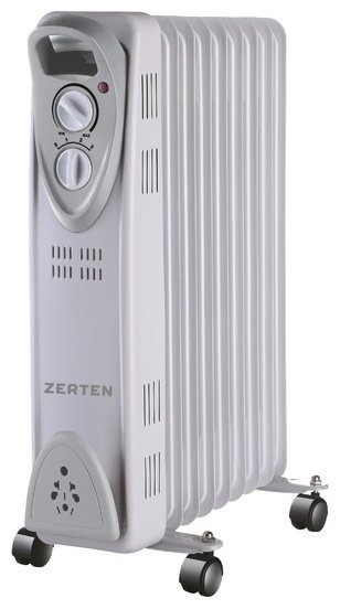 Масляный радиатор Zerten MRS-20 серый