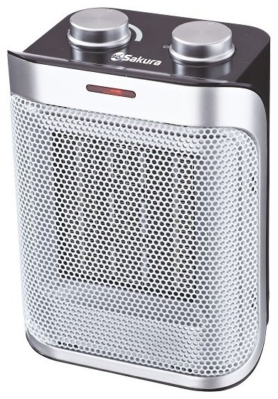 Тепловентилятор Sakura SA-0557 серебристый купить,NaN
