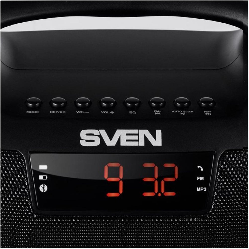 Портативная колонка SVEN PS-460 черный - ForteMarket Портативная колонка SVEN PS-460 черный купить,0