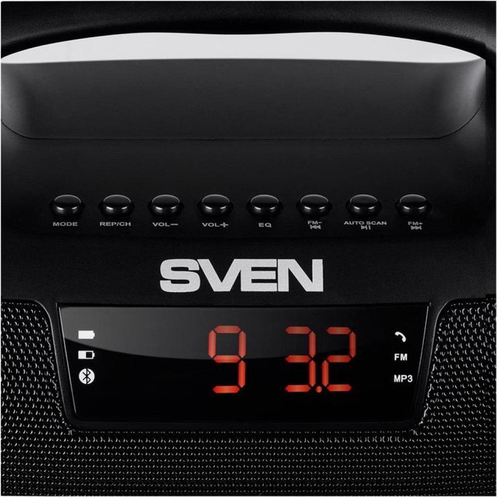 Портативная колонка SVEN PS-460 черный купить,NaN