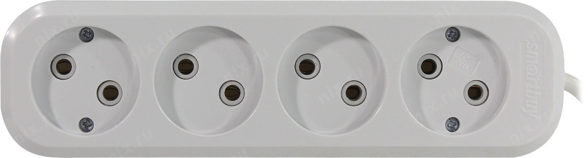 Удлинитель Smartbuy SBE-10-4-02-N 2 м